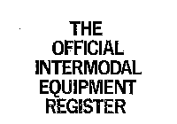 THE OFFICIAL INTERMODAL EQUIPMENT REGISTER