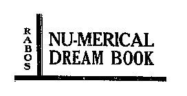RABOS NU-MERICAL DREAM BOOK