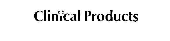 CLINICAL PRODUCTS