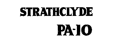 STRATHCLYDE PA-10