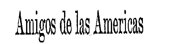 AMIGOS DE LAS AMERICAS A