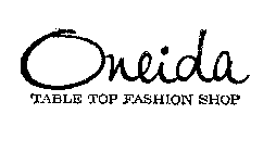 ONEIDA TABLE TOP FASHION SHOP