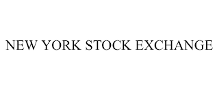 NEW YORK STOCK EXCHANGE