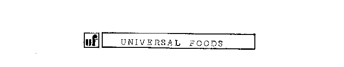 UF UNIVERSAL FOODS