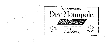 CHAMPAGNE DRY MONOPOLE HEIDSIECK & CO.,MAISON FONDEE EN 1785 REIMS.