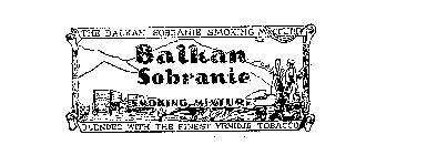 THE BALKAN SOBRANIE SMOKING MIXTURE BALKAN SOBRANIE SMOKING MIXTURE BLENDED WITH THE FINEST YENIDJE TOBACCO