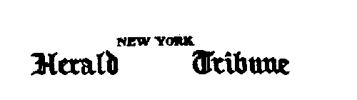 NEW YORK HERALD TRIBUNE