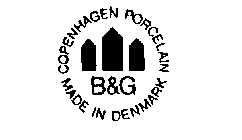 B&G COPENHAGEN PORCELAIN MADE IN DENMARK