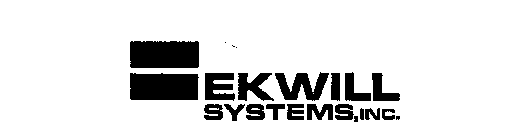 EKWILL SYSTEMS, INC.