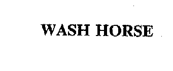 WASH HORSE