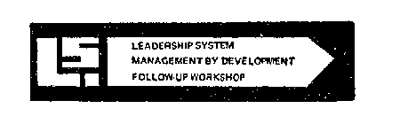 LSI LEADERSHIP SYSTEM FOLLOW-UP WORKSHOP
