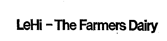 LEHI-THE FARMERS DAIRY