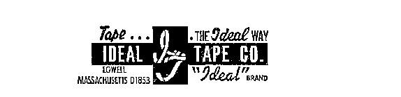 IDEAL TAPE CO.  IT TAPE...THE IDEAL WAY LOWELL MASACHUSETTS 01852 