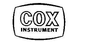 COX INSTRUMENT