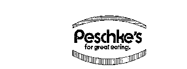 PESCHKE'S FOR GREAT EATING. 
