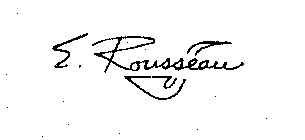 E. ROUSSEAU