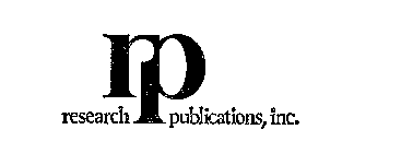 RP RESEARCH PUBLICATIONS, INC.