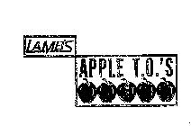 LAMB'S APPLE T.O.'S