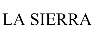 LA SIERRA