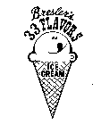 BRESLER'S 33 FLAVORS ICE CREAM