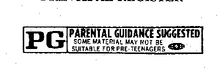 Rated Pg Parental Guidance Suggested Some Material May Not Be Suitable For  Children Black