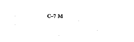 C-7 M