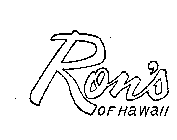 RON'S OF HAWAII