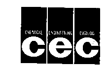 CEC CHEMICAL ENGINEERING CATALOG