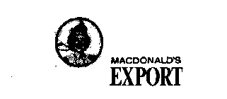 MACDONALD'S EXPORT