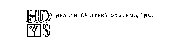 HEALTH DELIVERY SYSTEMS,INC.  HDS 