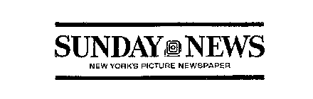 SUNDAY NEWS NEW YORK'S PICTURE NEWSPAPER
