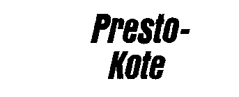 PRESTO-KOTE
