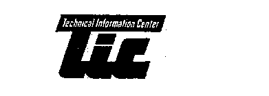 TECHNICAL INFORMATION CENTER TIC
