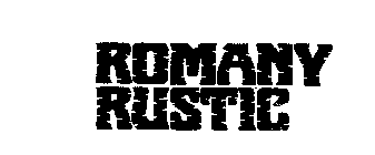 ROMANY RUSTIC