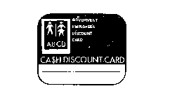 ABCD CASH DISCOUNT CARD 