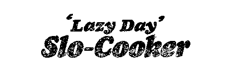'LAZY DAY' SLO-COOKER