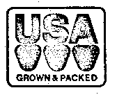 USA GROWN & PACKED