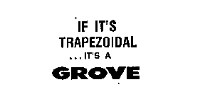 IF IT'S TRAPEZOIDAL...IT'S A GROVE