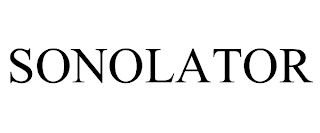 SONOLATOR