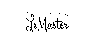 LE MASTER