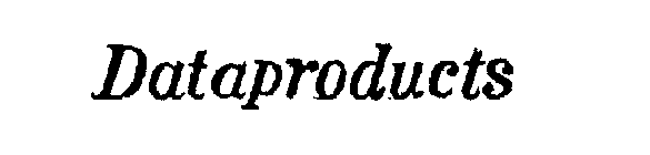 DATAPRODUCTS