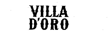 VILLA D'ORO