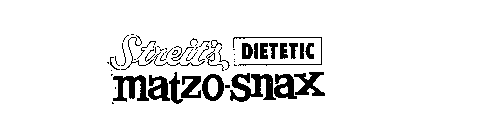 STREIT'S DIETETIC MATZO-SNAX