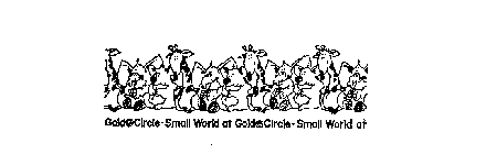 SMALL WORLD GOLD CIRCLES 