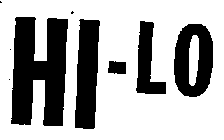 HI-LO