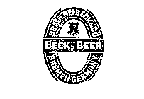 BECK'S BEER BRAUEREI BECK & CO BREMEN GERMANY