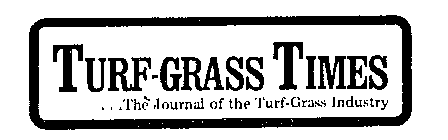 TURF-GRASS TIMES (PLUS OTHER NOTATIONS)
