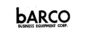 BARCO BUSINESS EQUIPMENT CORP.