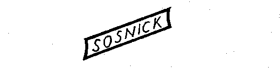 SOSNICK