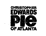 CHRISTOPHER EDWARDS PIE OF ATLANTA